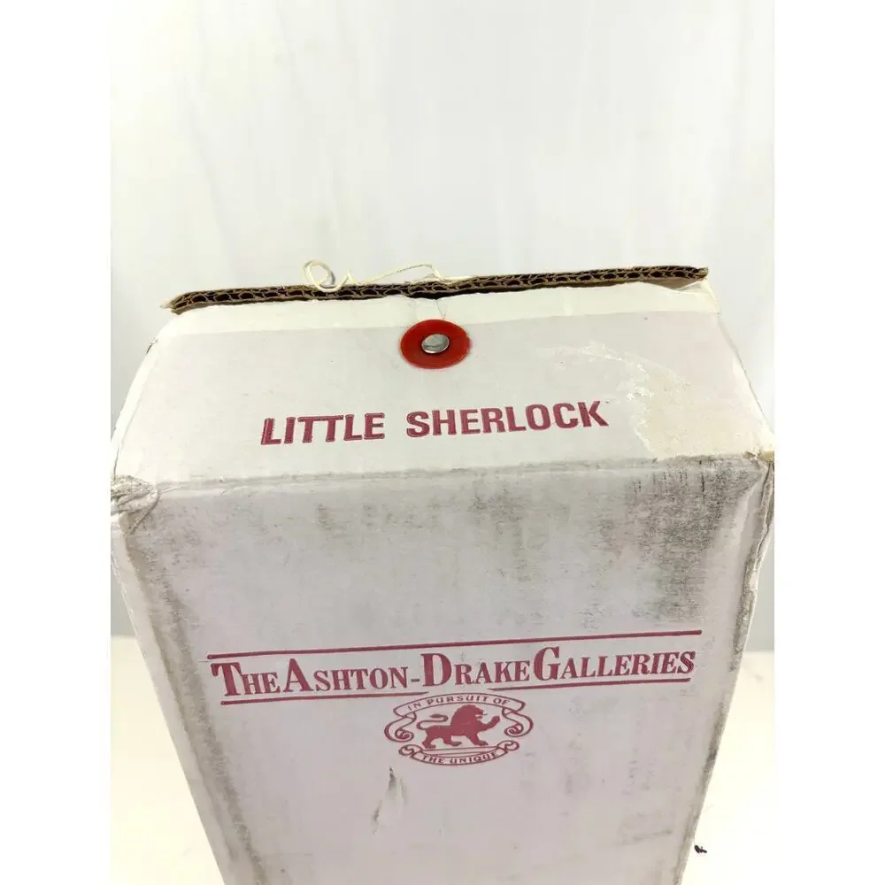 VTG Ashton Drake Porcelain Doll Little Sherlock Born to be Famous 1989 1st Issue
